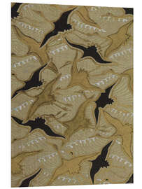 Hartschaumbild Design aus Shin-bijutsukai, 1901-1902 IV