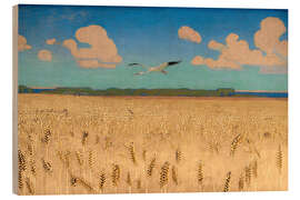 Holzbild Dänische Landschaft, 1891