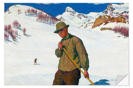 Sticker mural Skier, 1899