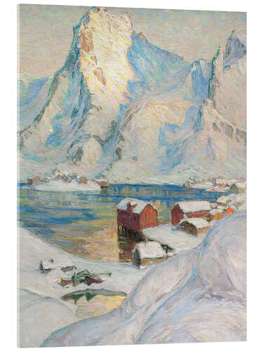 Akrylglastavla An Arctic Spring Day - Study from North Norway