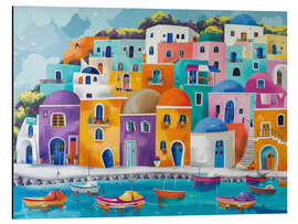 Magnettafel Farbenfrohes Griechenland