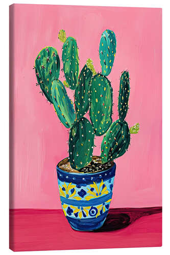 Canvas print Pink Cactus