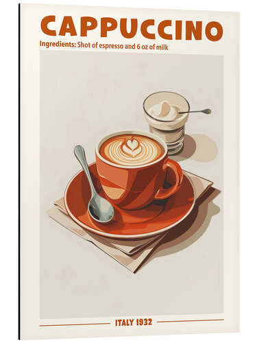 Aluminium print Cappuccino, Italy 1932