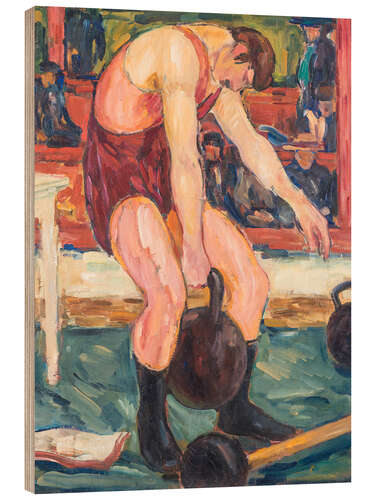 Tableau en bois Athlet