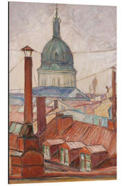 Tableau en aluminium Above the Rooftops, Östermalm, Stockholm - Karl Fredrik Nordström