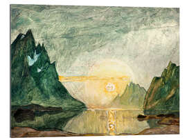 Galleriataulu Midnight Sun - Study from North Norway