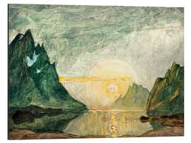 Magnettafel Mitternachtssonne - Studie aus Nordnorwegen