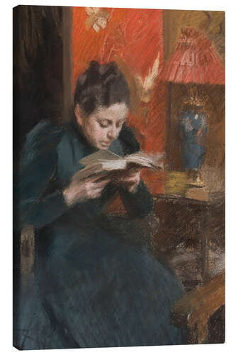 Canvas print The Artist's Wife, 1889