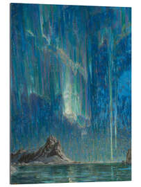 Gallery print Northern Lights II - Study from North Norway