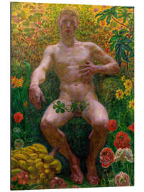 Aluminiumsbilde Adam in the Garden of Eden, 1914