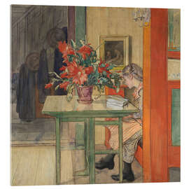 Cuadro de metacrilato Lisbeth Reading - Carl Larsson