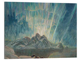 Galleriataulu Northern Lights I - Study from North Norway