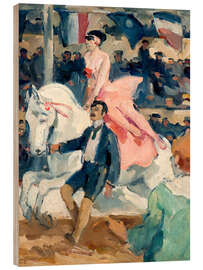 Print på træ Horsewoman, 1919