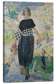 Canvas print Jumping Dog, 1920