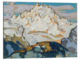 Alubild The White Mountain Top - Studie aus der Schweiz