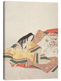 Canvas print Japanese Poetess - Hosoda Eishi