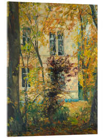 Akryylilasitaulu House with garden - Ulrich Hubner, 1901