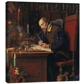 Lienzo Portrait of William Shakespeare