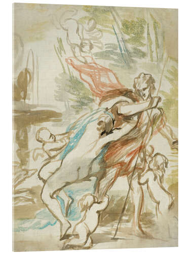 Akrylglastavla Venus and Adonis - Jurgen Ovens