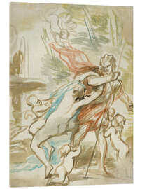 Akrylglastavla Venus and Adonis - Jurgen Ovens
