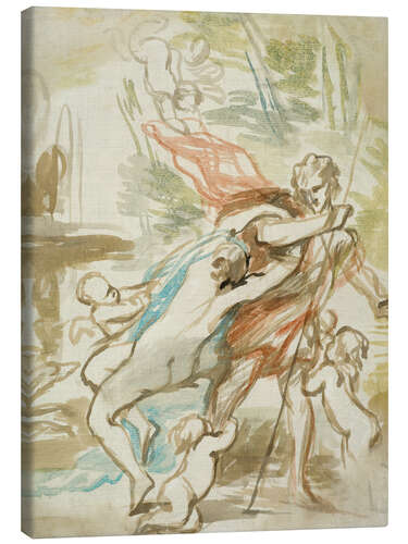 Obraz na płótnie Venus and Adonis - Jurgen Ovens