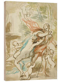 Cuadro de madera Venus and Adonis - Jurgen Ovens
