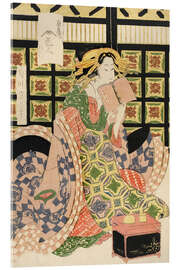 Acrylic print Hana no Hito of Ogiya, 1813