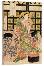 Wood print Hana no Hito of Ogiya, 1813