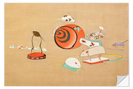 Wandsticker Ein Tausend Gräser, Chigusa 6