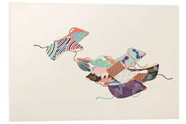 Hartschaumbild Ein Tausend Gräser, Chigusa 12