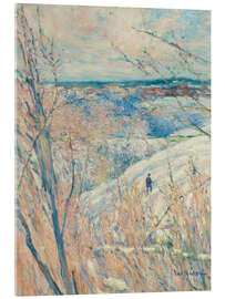 Acrylglasbild Winter, 1889 - Karl Fredrik Nordström