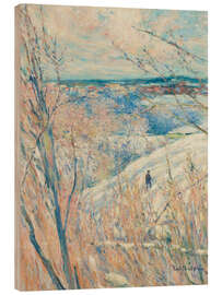 Quadro de madeira Winter, 1889 - Karl Fredrik Nordström