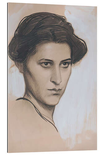 Gallery print Young woman en face - Joseph Wawra, 1914