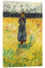 Acrylic print Herd girl - Carl Ludwig Trägardh