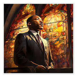 Tableau Portrait of Martin Luther King Jr.