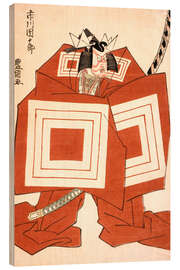 Holzbild Ichikawa Danjuro, Shibaraku - Utagawa Toyokuni I.