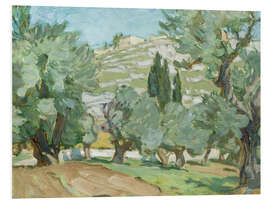 Foam board print Study from Jerusalem