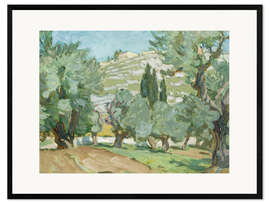 Framed art print Study from Jerusalem