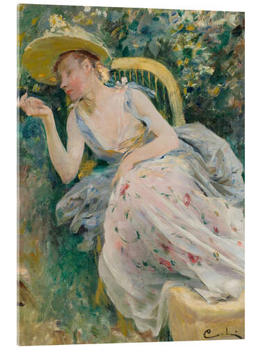 Stampa su vetro acrilico Study for Rokoko, 1888