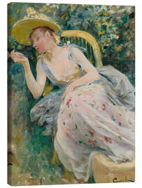 Canvas print Study for Rokoko, 1888 - Carl Larsson