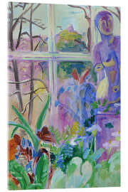 Stampa su vetro acrilico Venus in the flower window, 1939 - Isaac Grünewald