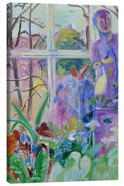 Canvas print Venus in the flower window, 1939 - Isaac Grünewald