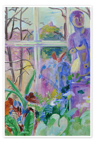 Poster Venus in the flower window, 1939