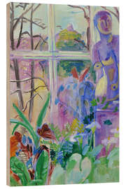 Cuadro de madera Venus in the flower window, 1939 - Isaac Grünewald