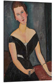 Aluminium print Madame G. van Muyden, 1917 - Amedeo Modigliani