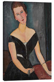 Lienzo Madame G. van Muyden, 1917 - Amedeo Modigliani