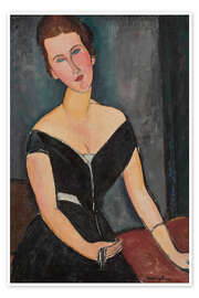 Wandbild Madame G. van Muyden, 1917 - Amedeo Modigliani