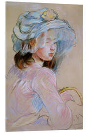 Acrylglasbild Mädchen mit Korb, 1891