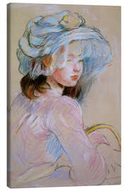 Tableau sur toile Fillette au panier, 1891 - Berthe Morisot