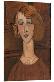 Foam board print Renée, 1917